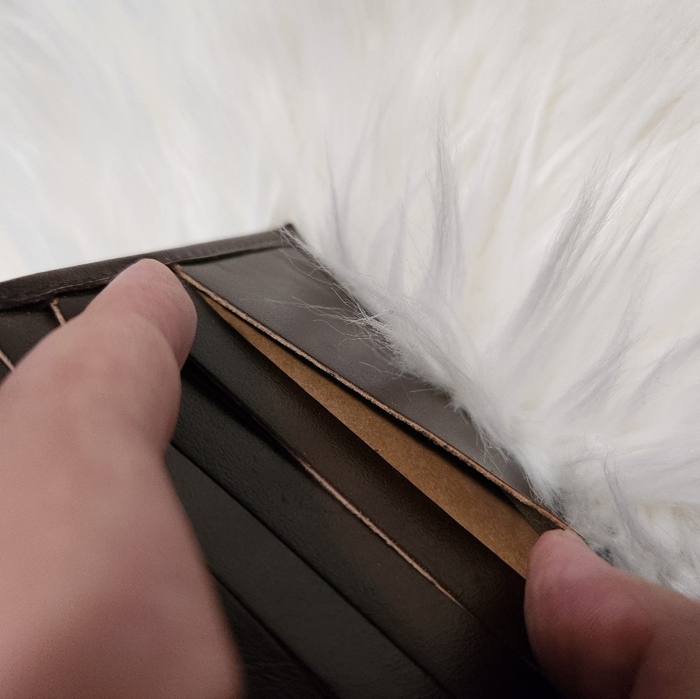 Christian Dior Vintage Trotter Wallet Brown With FLAWS INSIDE - Picture 14 of 15